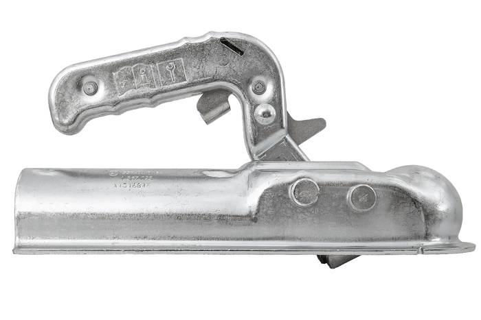 Attelage à boule AL-KO AK7 PLUS pour remorque de 750 kg avec timon tubulaire de 50 mm