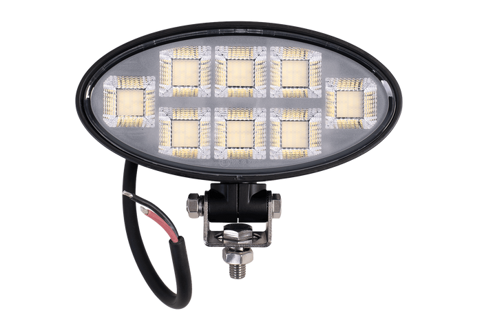 Lampe de travail, réflecteur oval LED TT TECHNOLOGY NOIR TT.13417 ,160 LED, 8900 lm