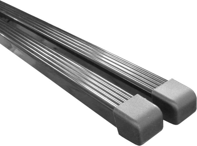 Barres de toit en acier Mont Blanc AMC 43" (109 cm)