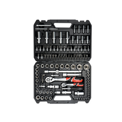 Kit, coffret d'outils YATO YT-38791 1/2'' 1/4" 108 pièces.