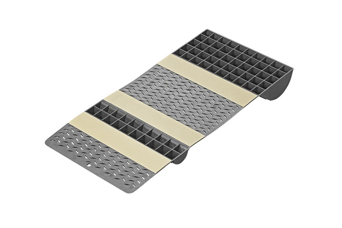 Tapis de stationnement ProPlus 520196 avec butée de roue