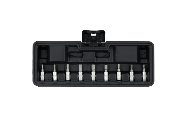 Jeu de clés dynamométriques YATO 1/4" 5–25 Nm, 11 pièces