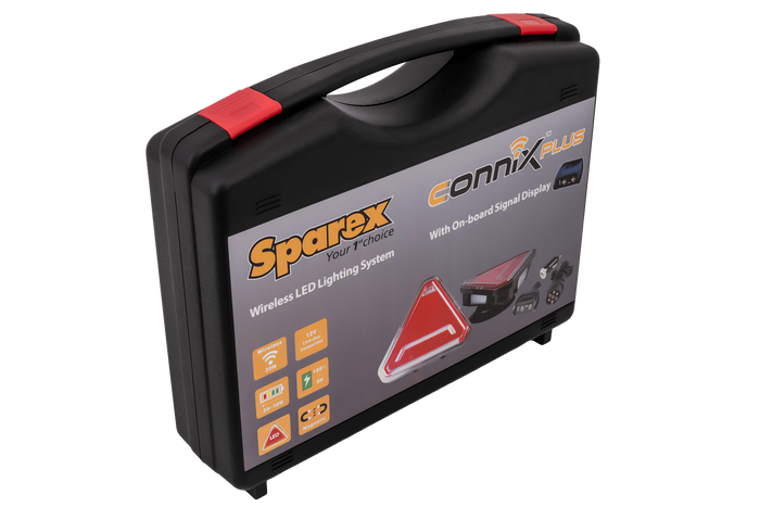 Feux arrière LED SPAREX CONNIX PLUS S.162710, 6 fonctions gauche + droit, sans fil, magnétiques