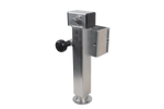 Support de manivelle extensible UNITRAILER JL2 pour remorque plateau 1300 kg 410-645 mm