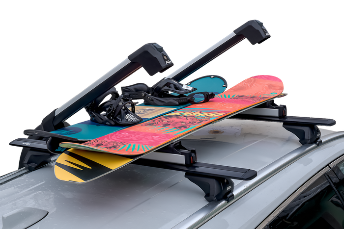Inter Pack Frostline 4 - support en aluminium pour 4 paires de skis ou 2 snowboards