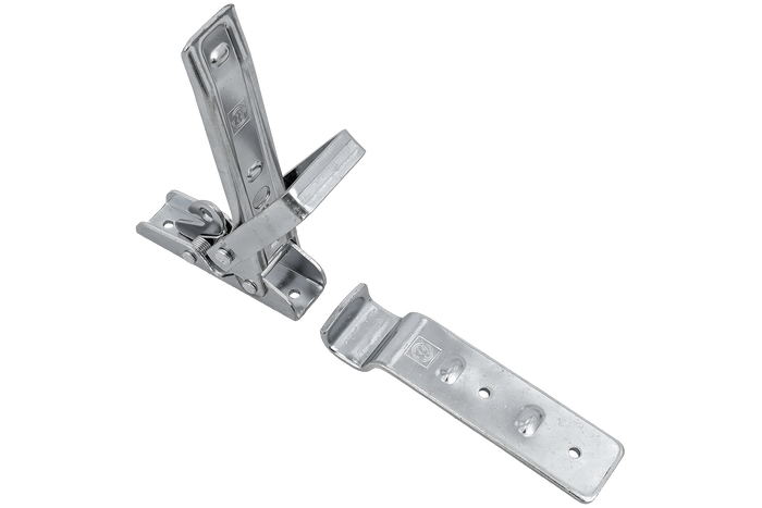 Attelage, charnière latérale avec fermoir WINTERHOFF BV 20-1 + BVG 20-A fermeture latérale complète remorque