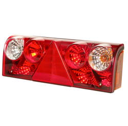 Feu arrière ASPÖCK EUROPOINT II baïonnette 7 broches ASS2, 7 fonctions droite