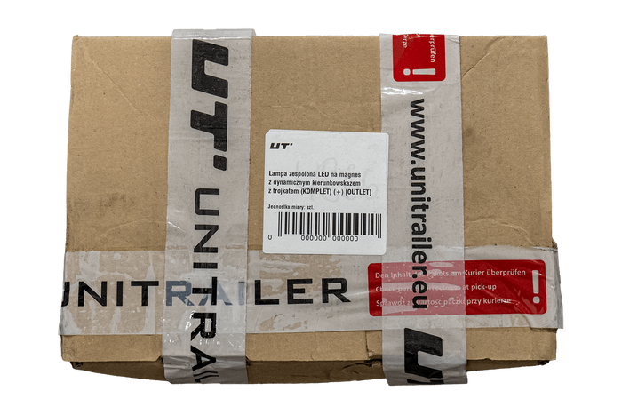 Feux arrière à LED OUTLET TT Technology TT.12019T avec aimant + faisceau de câbles 7 broches de 7,5 m