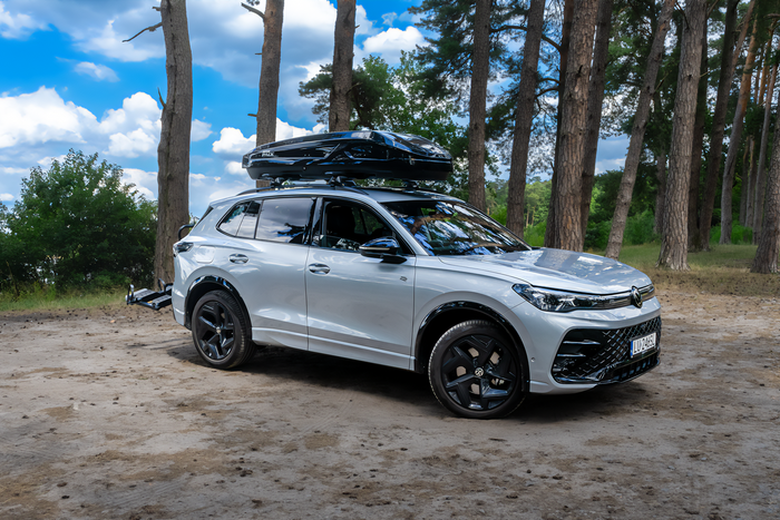 Coffre de toit Inter Pack Monsun L, noir métallisé