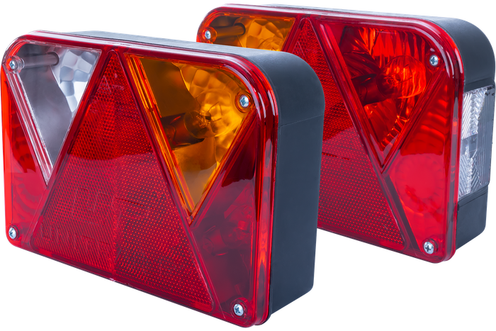 Feux arrière DOBPLAST DPT35 + faisceau MANTES 4m 7PIN