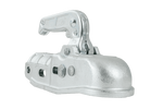 Attelage à boule STEELPRESS BC-3000C-00-00 pour remorque de 3000 kg avec timon tubulaire de 50 mm, en fonte