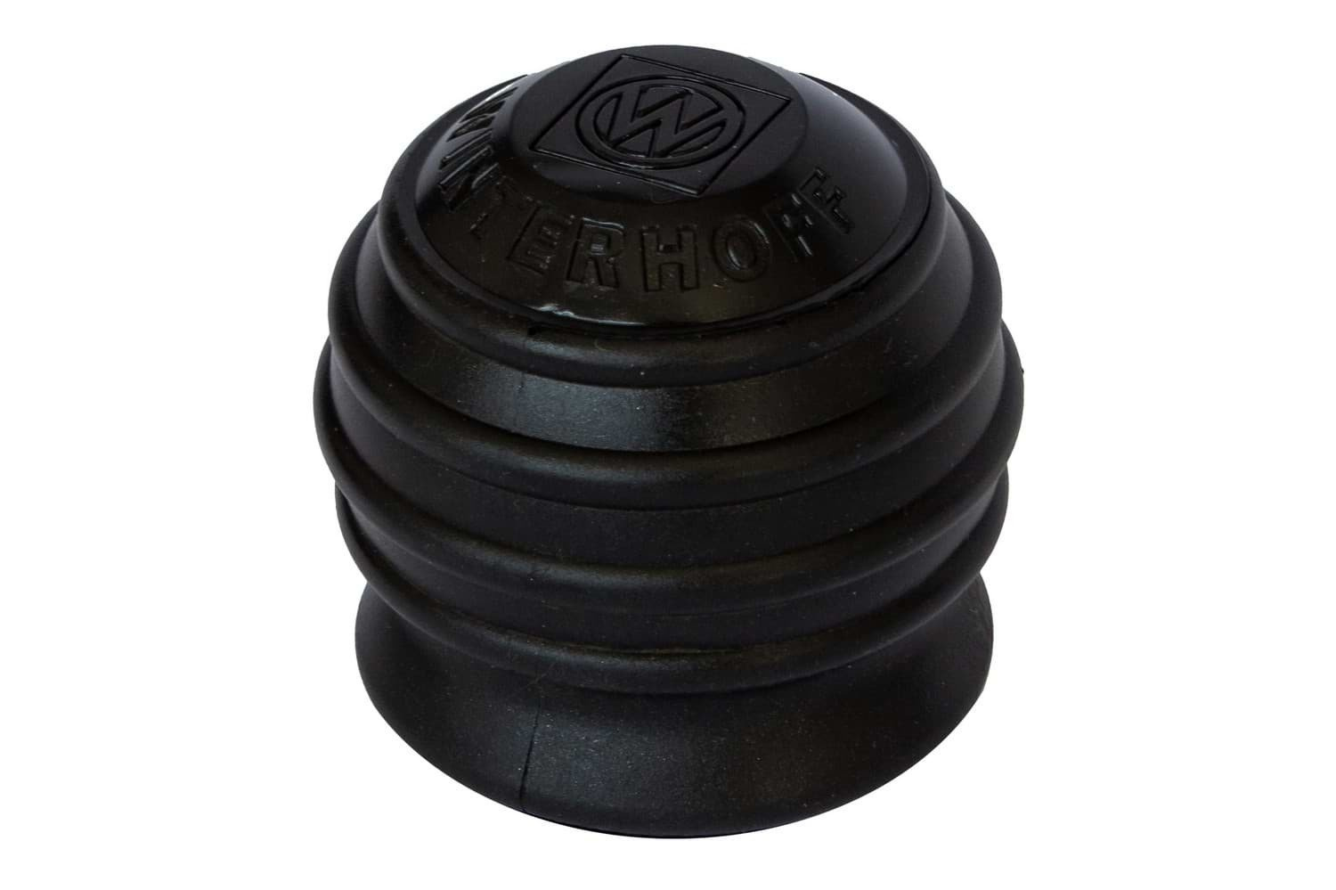 2 Caches Pour Boule D'attelage En Caoutchouc - Protection Anti-poussière Et Rouille, Universel 58mm