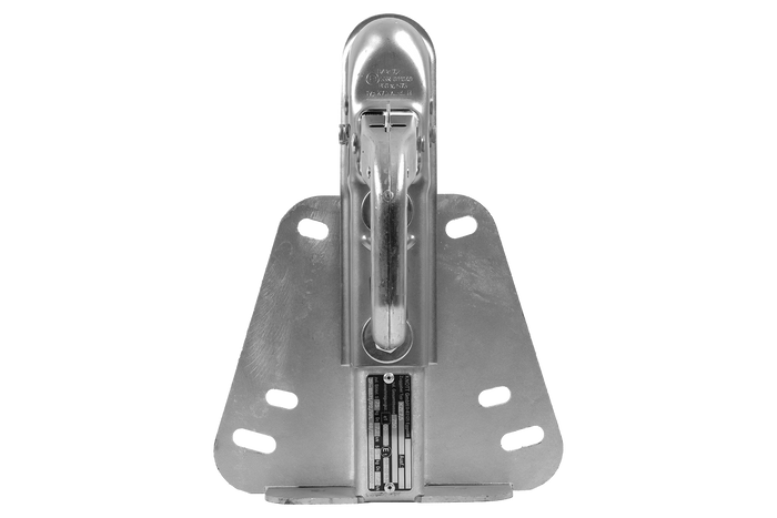 Attelage à boule KNOTT K7.5-H+KZE7.5 pour remorque de 750 kg avec timon en V