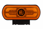 Feu de gabarit, position LED WAŚ W240 1598, orange, universel, avec support
