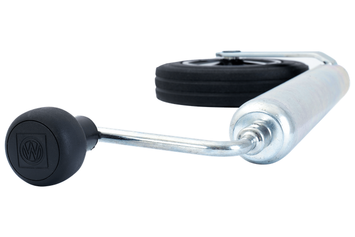 Roue de support, jockey WINTERHOFF ST48-200V, 150 kg, 48 mm, 505-725 mm