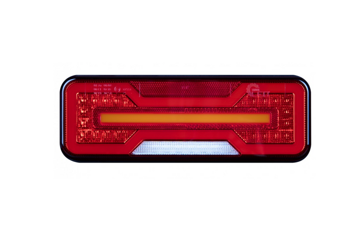 Feu arrière dynamique néon LED TruckLED L1872, 6 fonctions, côté droit