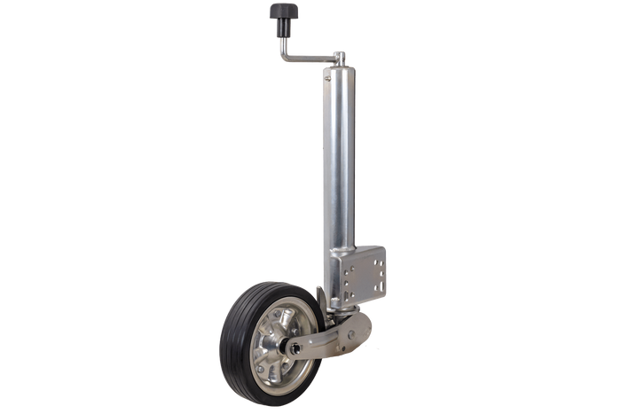 Roue jockey renforcée KNOTT ATK60 avec poignée 350 kg 60 mm 785-1020 mm