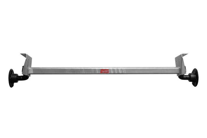 Essieu non freiné KNOTT VG7-L pour remorque 750 kg 1360 mm 1676 mm 4x130