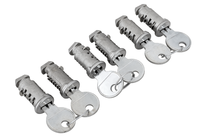 Jeu de serrures et clés universelles (6 pièces)