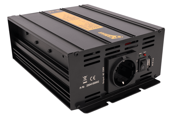 Convertisseur de tension 12V/230V (1000/2000W) KAMAR E1926
