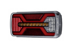 Baïonnette de feu arrière KAMAR X-SPIDER L2430 5 broches, 6 fonctions à gauche