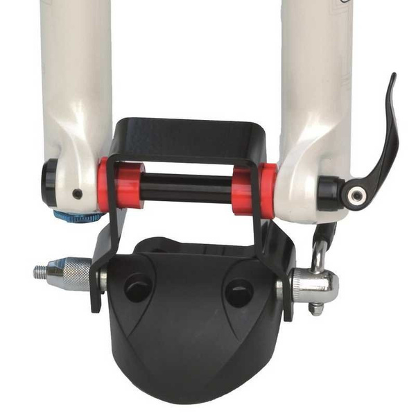 Adaptateur de descente pour vélos avec axes traversants de 12 mm, 15 mm et 20 mm