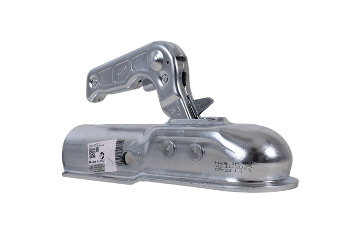 Attelage à boule STEELPRESS ZSK-1700C pour remorque de 1700 kg avec timon tubulaire de 50 mm