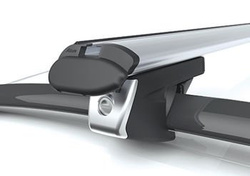 Barres de toit Atera Signo RT 048250 pour rails (150 cm) en aluminium