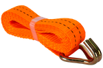 Courroie de transport orange UNITRAIER 3 m/35 mm/2 t avec tendeur