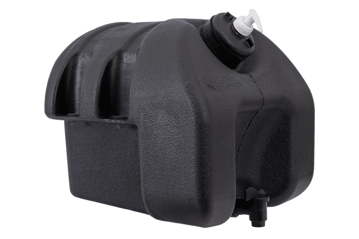Réservoir d'eau LOKHEN 18l pour remorque de bus avec distributeur de savon