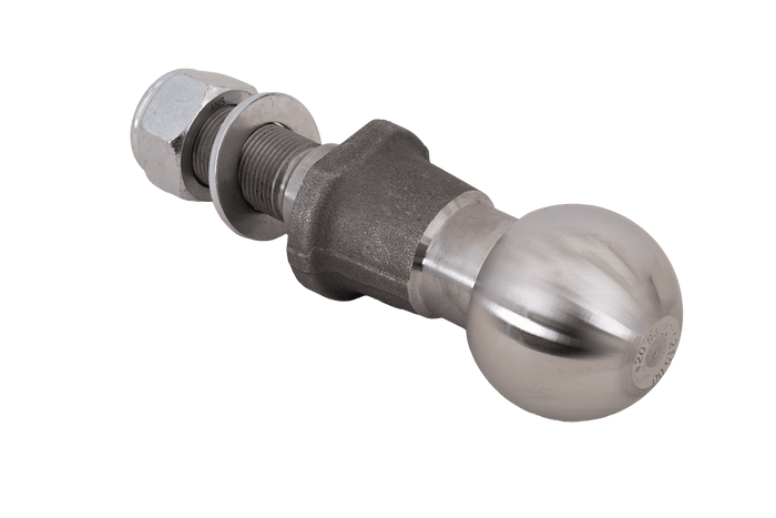 Boule d'attelage XIMPLIO surélevée 50 mm, capacité de remorquage de 3500 kg