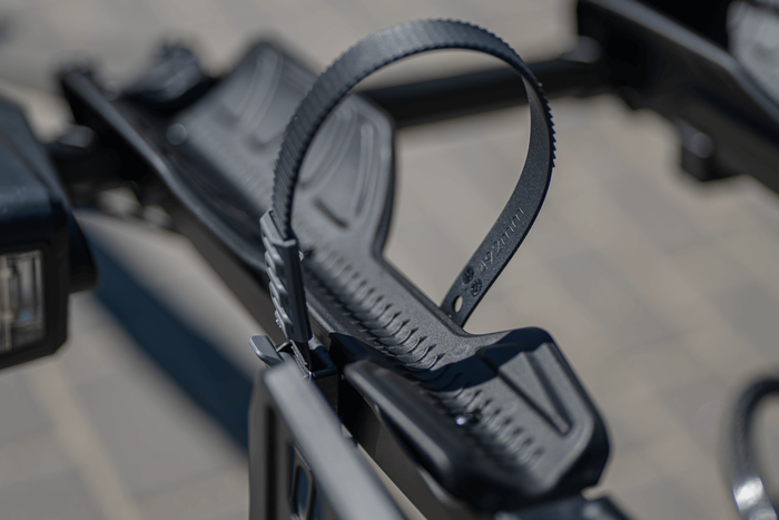 Porte-vélos Inter Pack Spider 2E PRO pour 2 vélos électriques, monté sur attelage