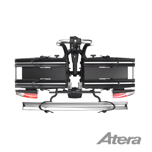 Plateforme d'attelage Atera Genio Pro pour 2 vélos + adaptateur pour 3ème vélo