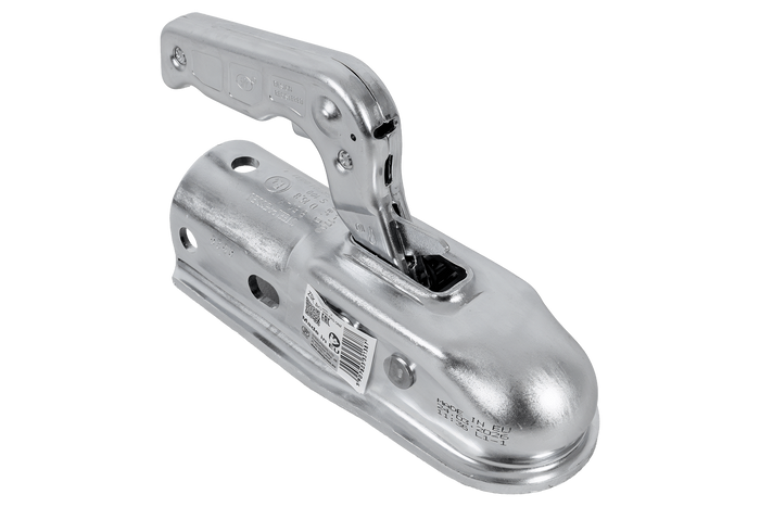 Attelage à boule STEELPRESS ZSK-1700D+Z2 pour remorque de 1700 kg avec timon tubulaire de 35 à 50 mm