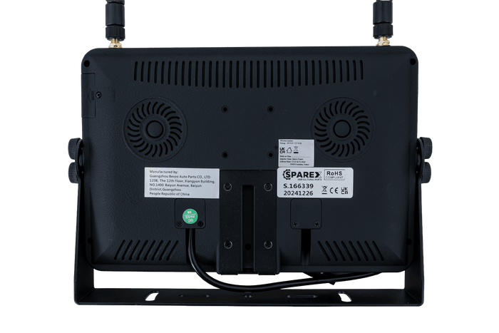 Système de recul sans fil SPAREX S.166339, moniteur 9" + caméra
