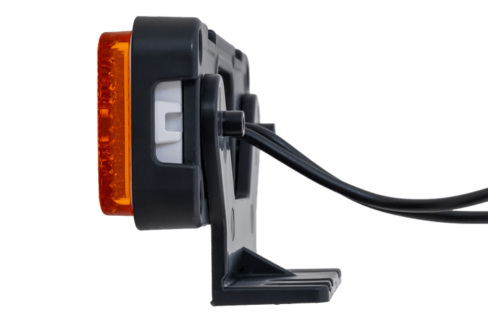 Feu de gabarit, position LED WAŚ W254 2033, orange, universel, avec support