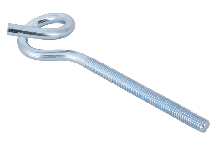 Crochet, piton, modèle sinueux DROMET HOH M8x140