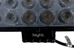 RéflectLampe de travail, réflecteur rectangulaire LED LAYTZ LY7305, 72 LED, 7000 lm