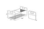 LAMPA Shop&amp;Store Panier de coffre pliable pour voiture, 50 x 33 cm