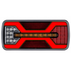 Baïonnette de feu arrière KAMAR X-SPIDER L2431 5 broches 6 fonctions droite