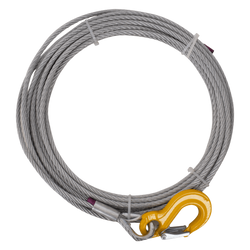 Câble de treuil pour attelage de remorque EFMETAL 638 kg 12,5 m