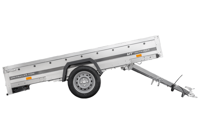 Remorque sur ressorts 264x125 UNITRAILER GARDEN 264/R KIPP