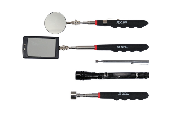 YATO YT-06622 kit d&#39;inspection 5 pièces.