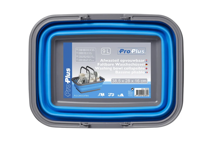 Bol de voyage pliable ProPlus 370303 en silicone, 9 L
