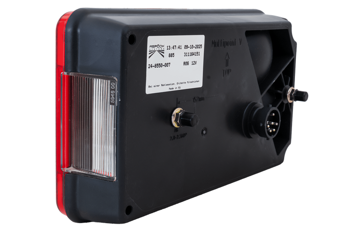 Feu arrière ASPÖCK Multipoint V, 7 fonctions, gauche