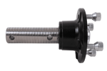 Moyeu avec axe et roulement pour essieu non freiné STEELPRESS, 4x100 750 kg, jeu d'écrou et de couvercle