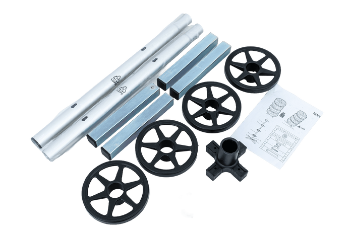 Support de roues UNITRAIER, support pour 4 roues/jantes, 100 kg