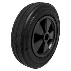 Roue de secours pour WINTERHOFF 294364, roue jockey en caoutchouc plein 200x50 mm