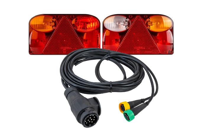 Feux arrière FRISTOM FT-088 + faisceau MANTES 4m 13PIN