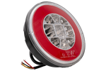 Feu arrière LED TT TECHNOLOGY TT.12008 Glo-Trac LED Hamburger, 3 fonctions universel